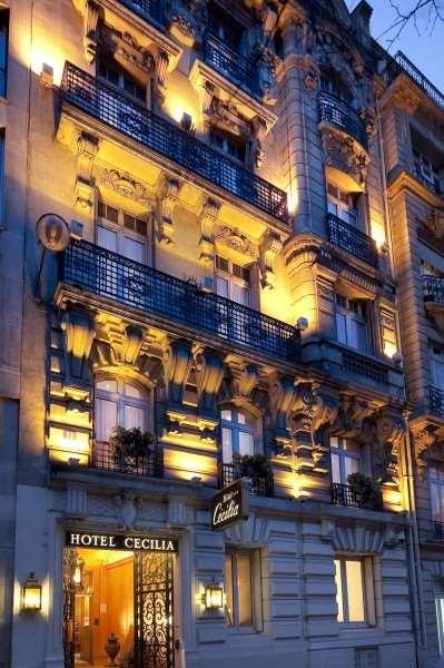 Cecilia Arc De Triomphe Hotel Париж Екстериор снимка